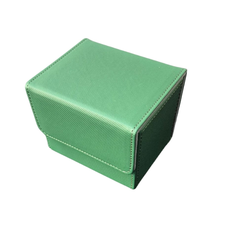 DECKBOX +100 LEATHER HORIZONTAL - GREEN