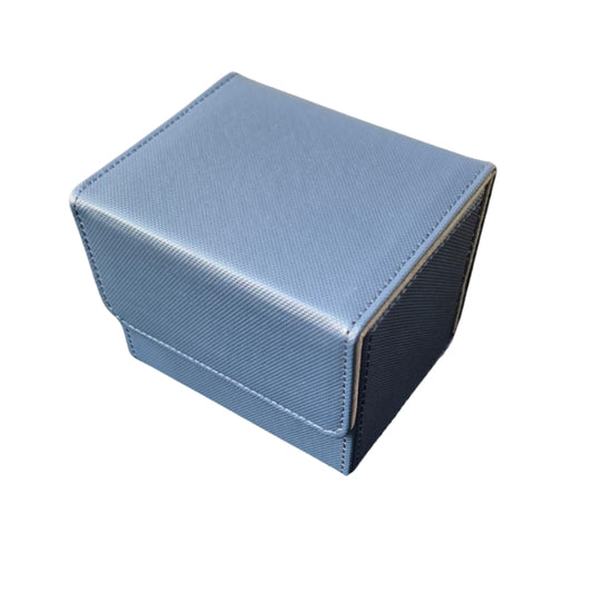 DECKBOX +100 LEATHER HORIZONTAL - BLUE