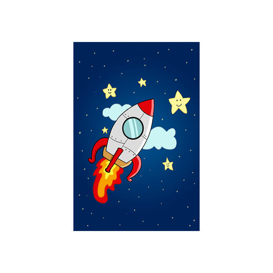 [DP] STARS ROCKET 20X30CM